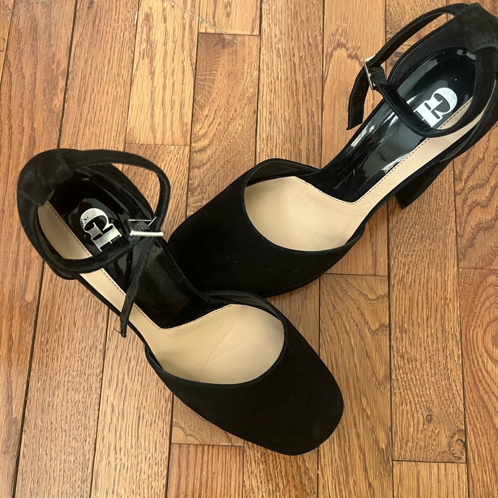 Gianni Bini Suede Platform Heels